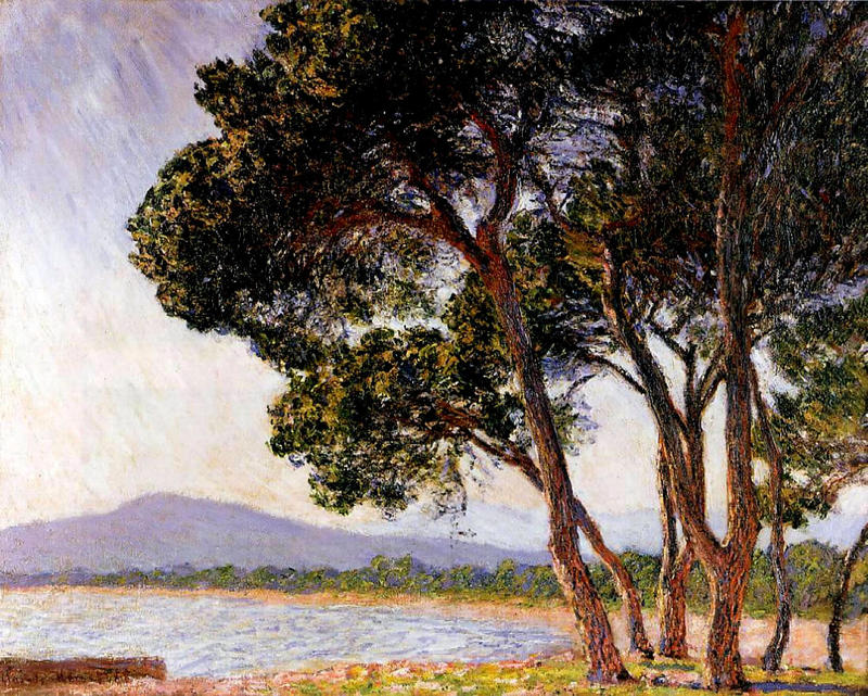 Cloude Monet Oil Paintings Beach in Juan-les-Pins 1888