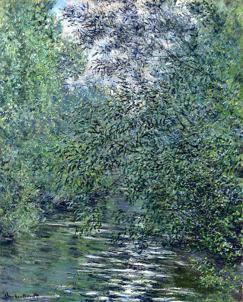 Cloude Monet Paintings The Willows on the River 1876