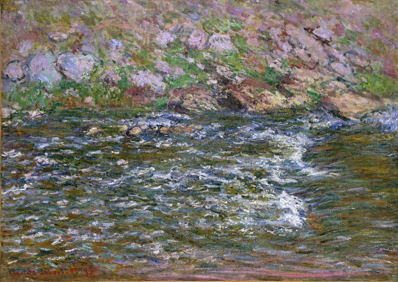 Torrent of the Petite Creuse at Fresselines 1889