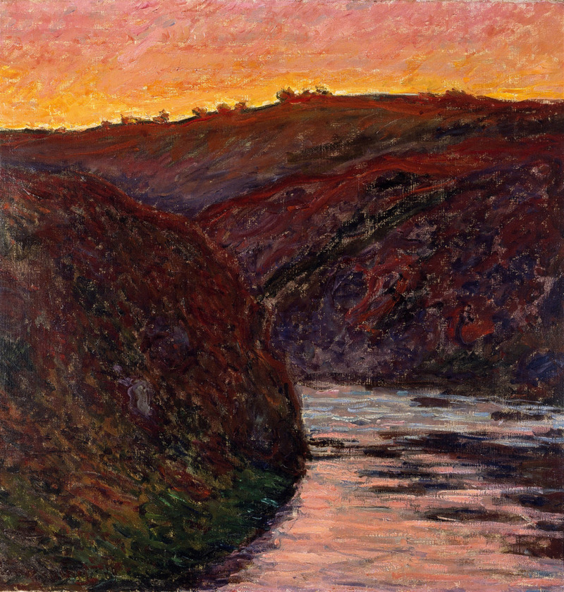 Cloude Monet Valley of the Creuse, Sunset 2 1889