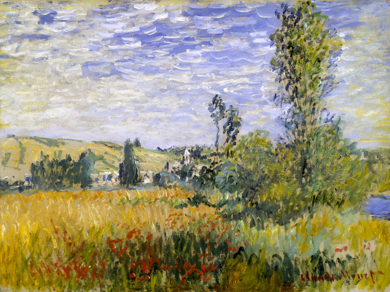 Cloude Monet Oil Paintings Vetheuil 1880