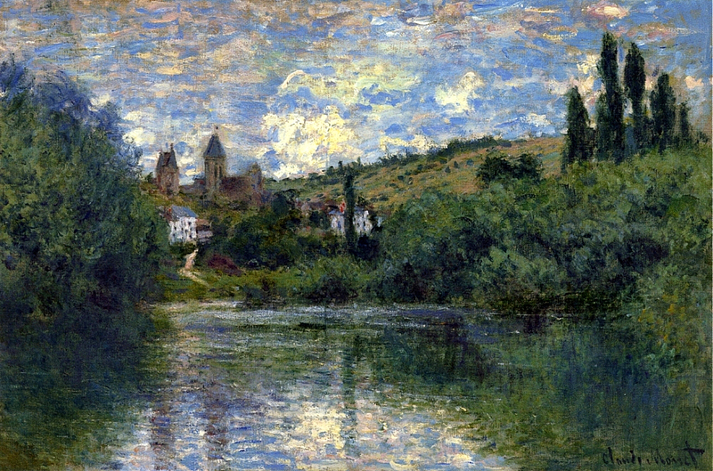 Cloude Monet Paintings Vetheuil 2 1880