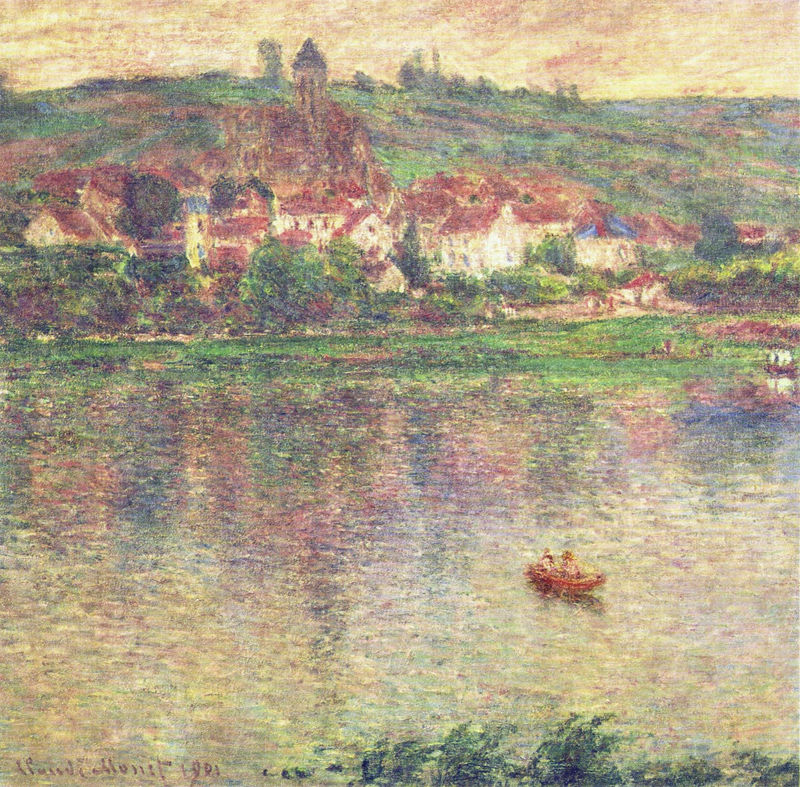 Cloude Monet Classical Oil Paintings Vetheuil 3 1901