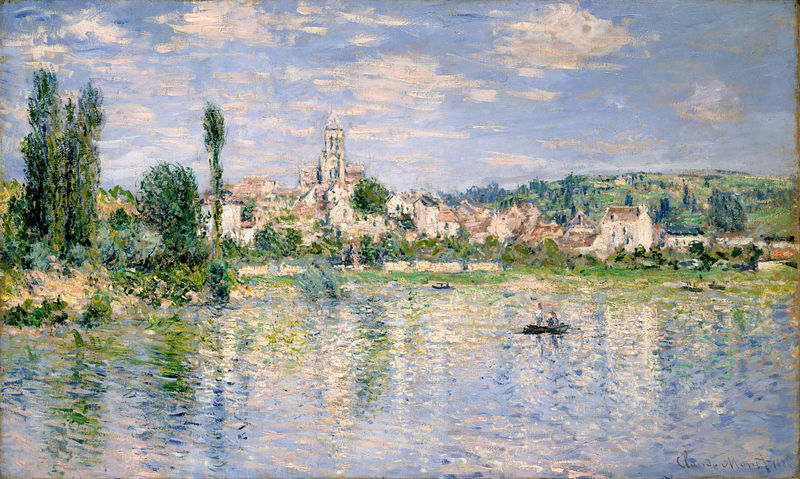 Cloude Monet Classical Oil Paintings Vetheuil in Summer 1880