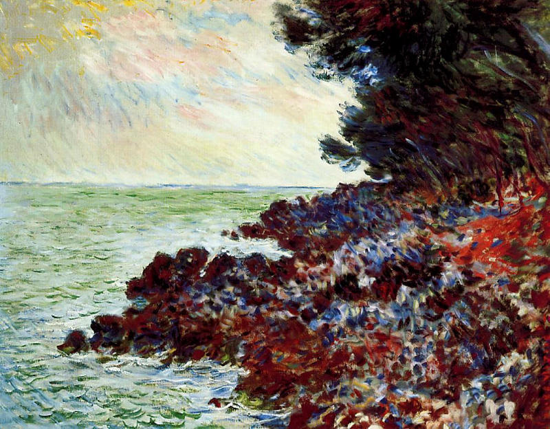 Cloude Monet Paintings Cap Martin 3 1884