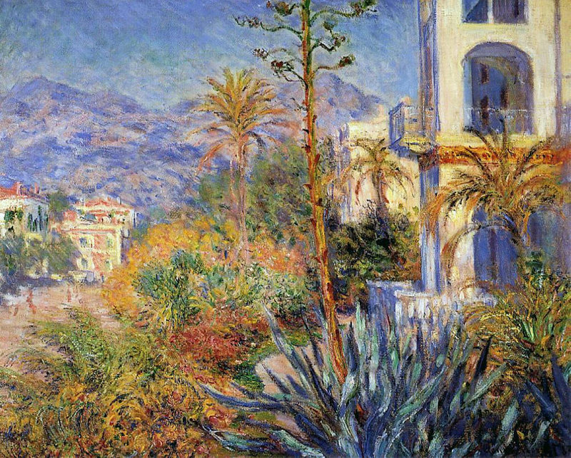 Cloude Monet Paintings Villas at Bordighera 2 1884