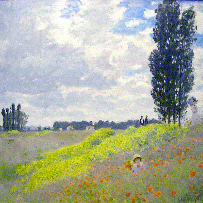 Walk in the Meadows at Argenteuil 1873