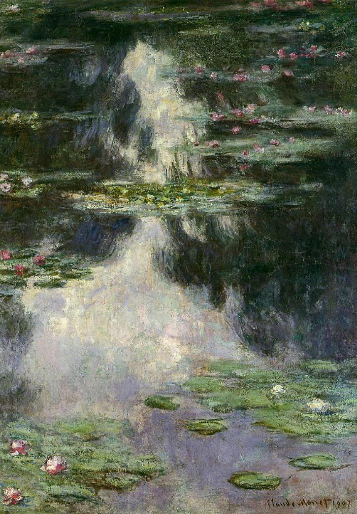 Cloude Monet Oil Paintings Water Lilies 11 1907