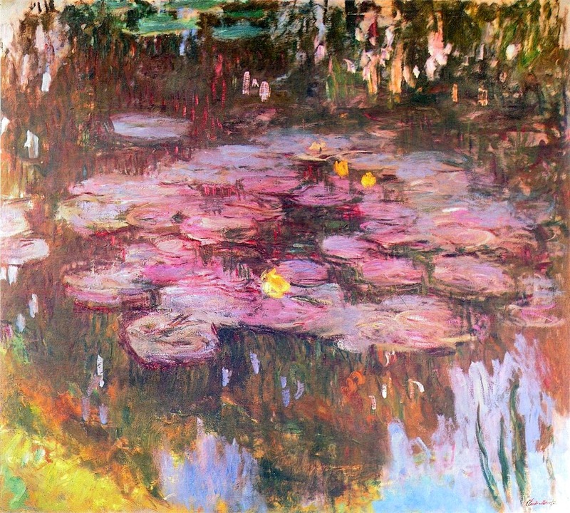 Cloude Monet Oil Painting Water Lilies 11 1917