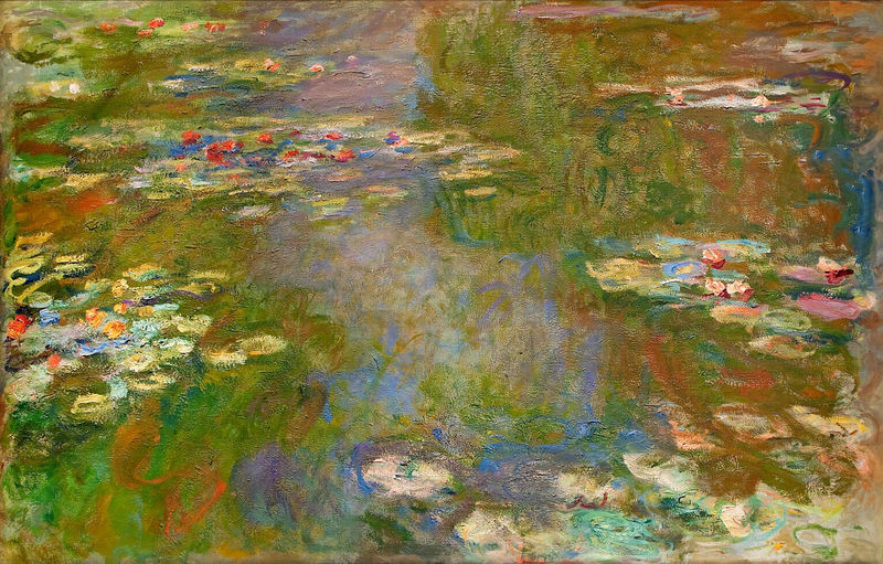 Cloude Monet Oil Paintings Water Lilies 11 1919