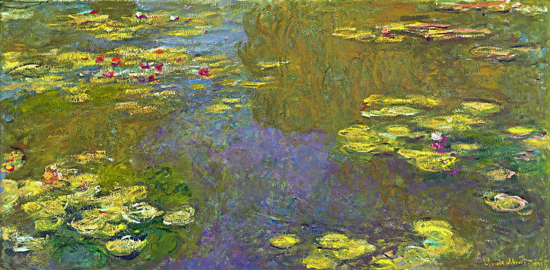 Cloude Monet Classical Oil Paintings Water Lilies 13 1919