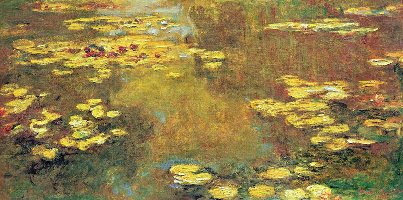 Cloude Monet Classical Oil Paintings Water Lilies 14 1919