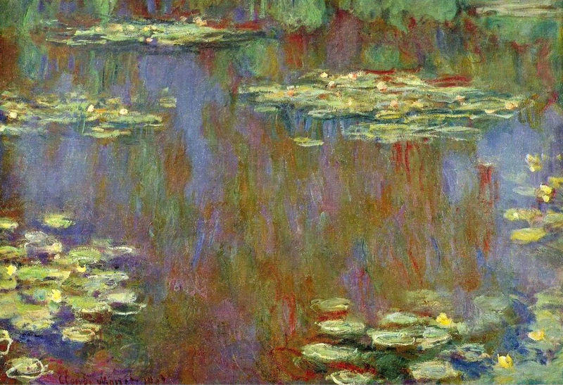 Cloude Monet Paintings Water Lilies 15 1907