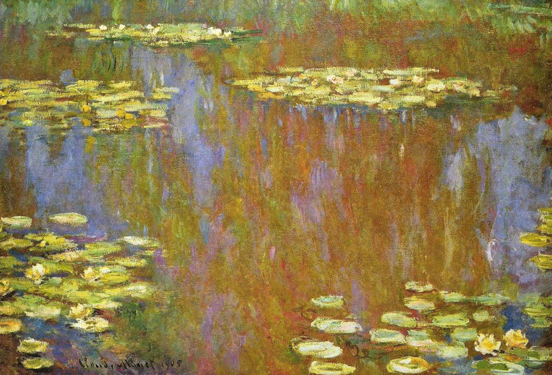 Cloude Monet Oil Paintings Water Lilies 16 1907