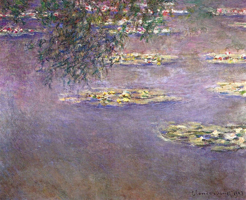 Cloude Monet Paintings Water Lilies 1903