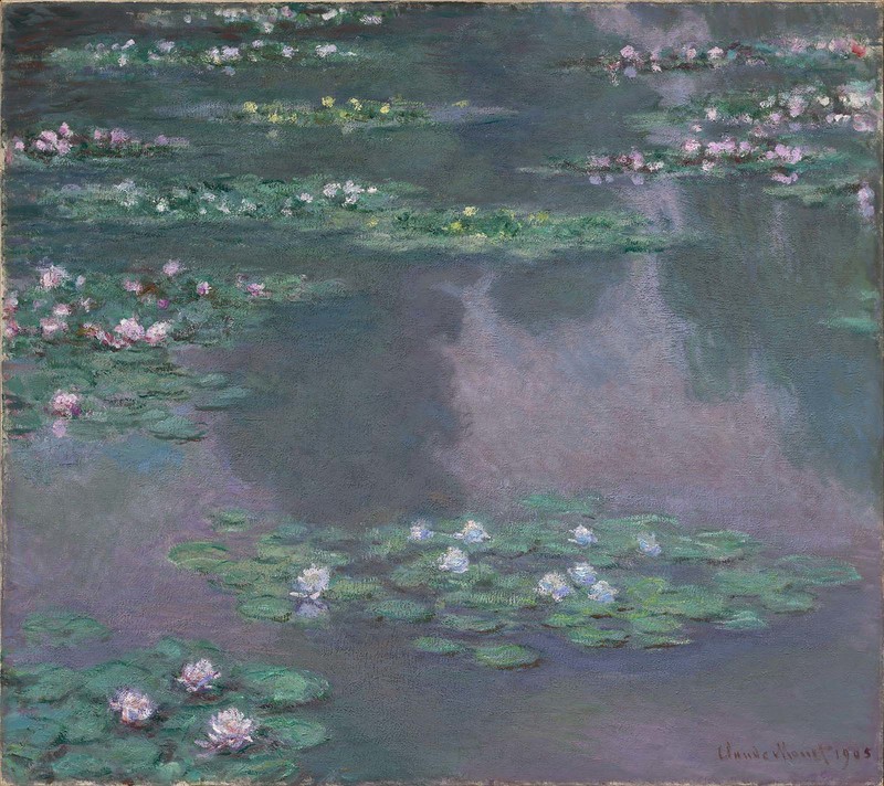 Cloude Monet Oil Painting Water Lilies 1905