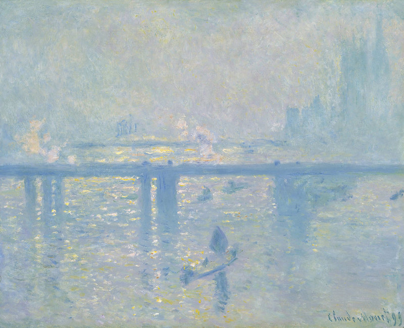 Cloude Monet Oil Painting Charing Cross Bridge 1899