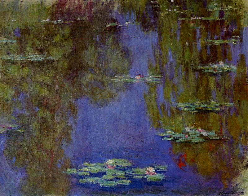 Cloude Monet Oil Paintings Water Lilies 2 1903