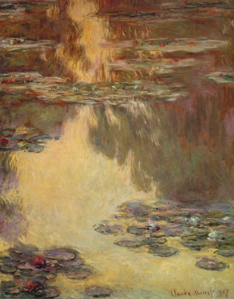 Cloude Monet Oil Paintings Water Lilies 3 1907