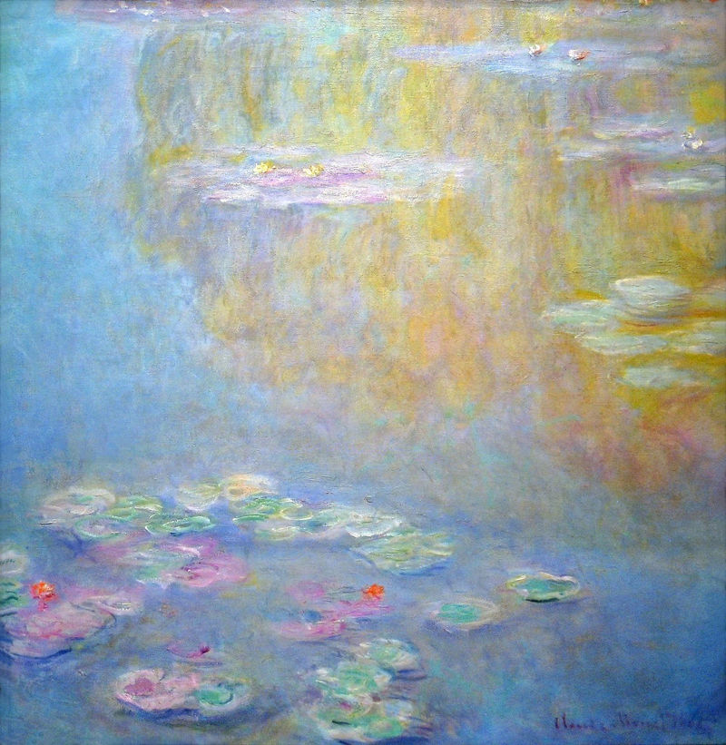 Cloude Monet Classical Oil Paintings Water Lilies 3 1908