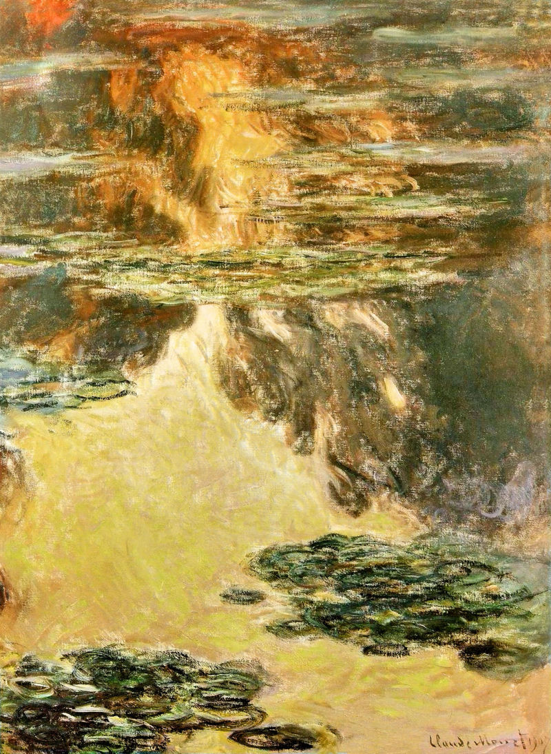 Cloude Monet Oil Paintings Water Lilies 4 1907