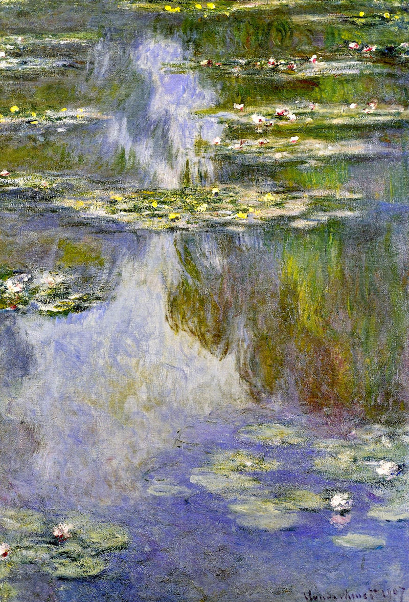 Cloude Monet Oil Paintings Water Lilies 5 1907