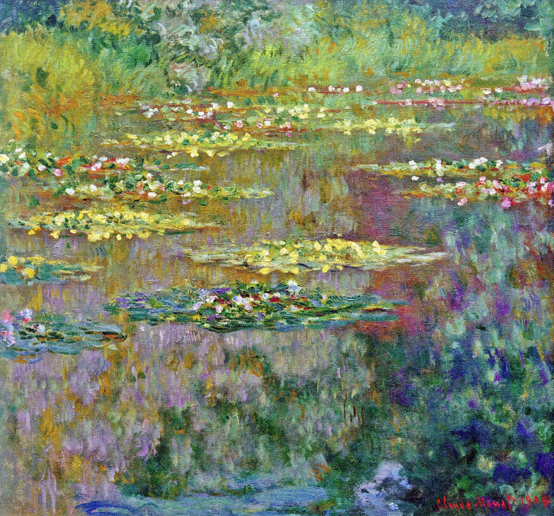Cloude Monet Oil Painting Water Lilies 6 1904