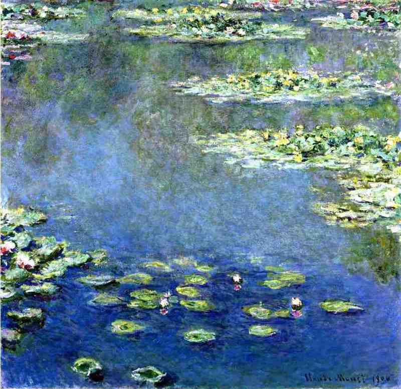 Cloude Monet Classical Oil Paintings Water Lilies 6 1907