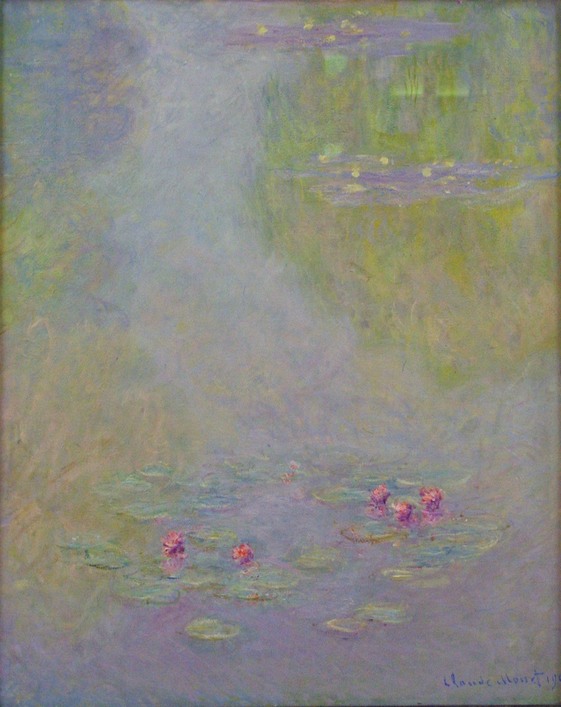Cloude Monet Oil Paintings Water Lilies 6 1908