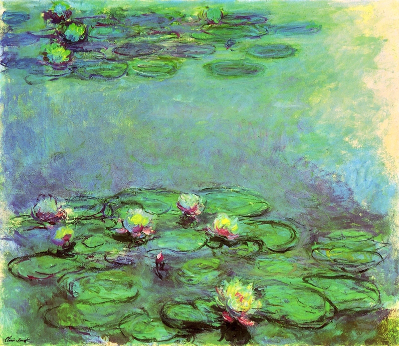 Cloude Monet Paintings Water Lilies 6 1917