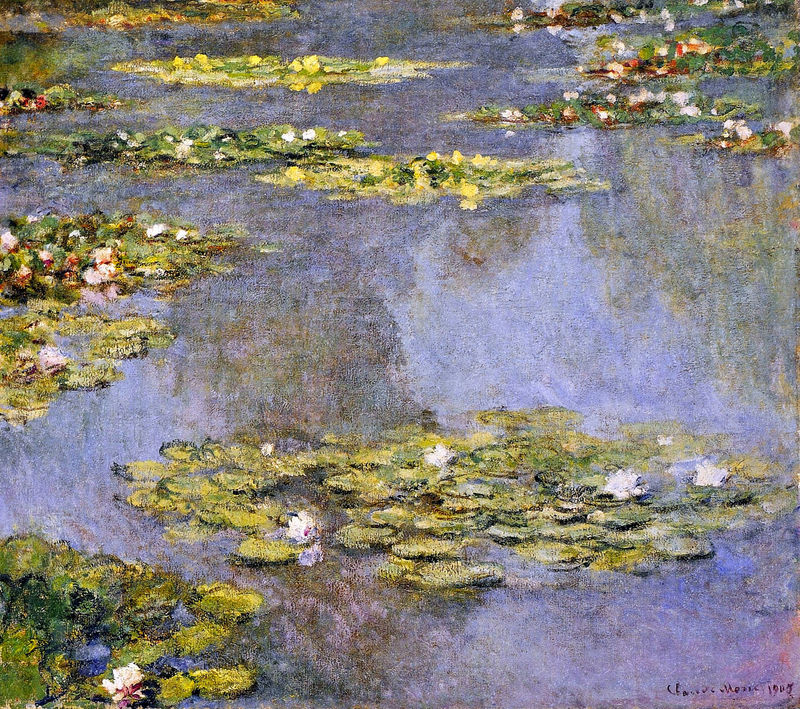 Cloude Monet Oil Painting Water Lilies 7 1905