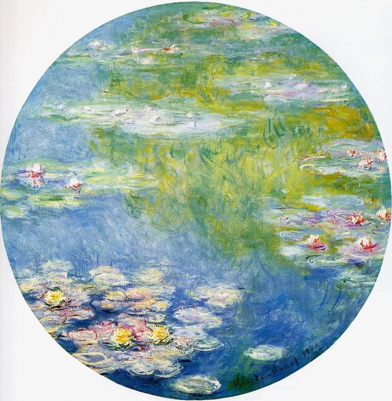 Cloude Monet Classical Oil Paintings Water Lilies 7 1908