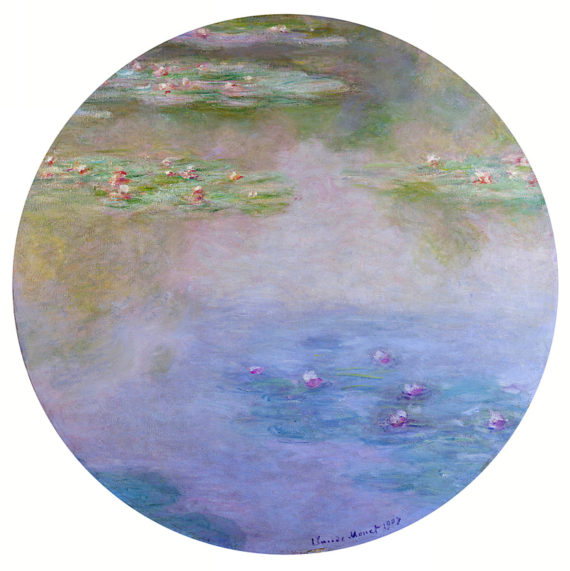 Cloude Monet Classical Oil Paintings Water Lilies 8 1907