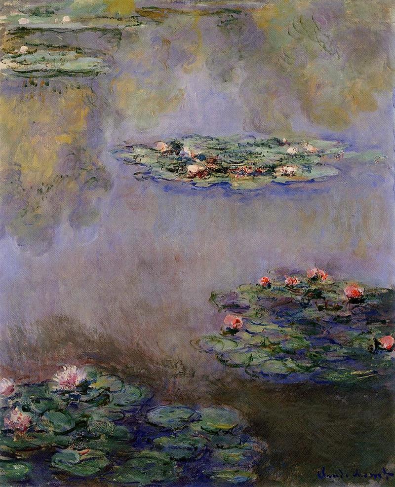 Cloude Monet Oil Painting Water Lilies 8 1908