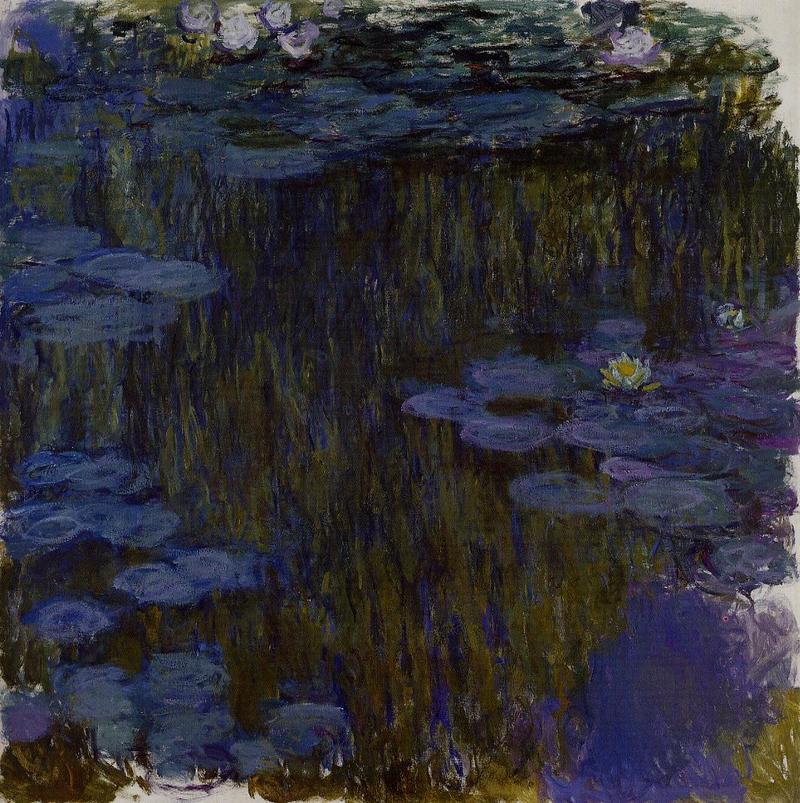 Cloude Monet Classical Oil Paintings Water Lilies 8 1917