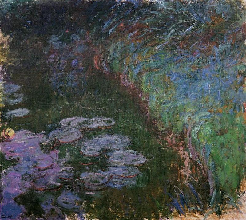 Cloude Monet Oil Painting Water Lilies 9 1917