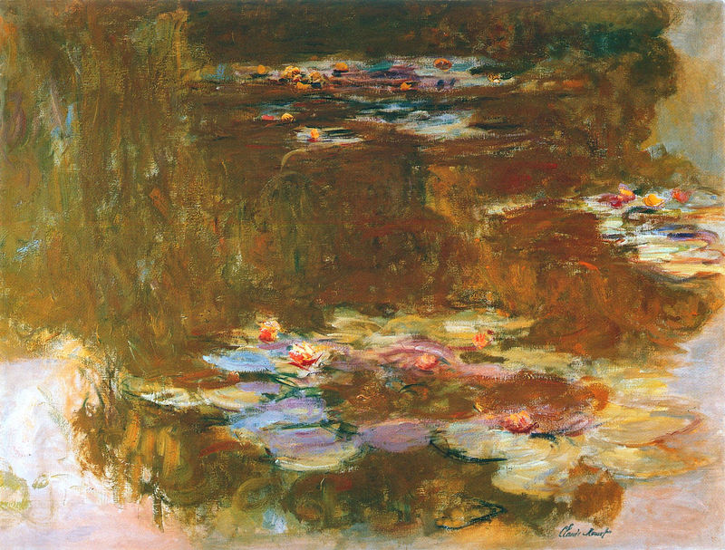Cloude Monet Oil Paintings Water Lily Pond 1917