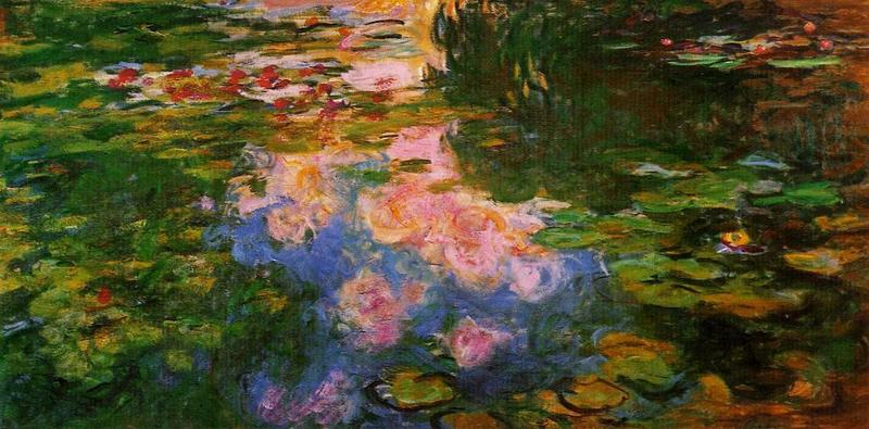 Cloude Monet Oil Paintings Water Lily Pond 2 1919