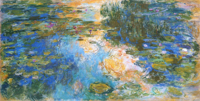 Cloude Monet Oil Paintings Water Lily Pond 4 1919