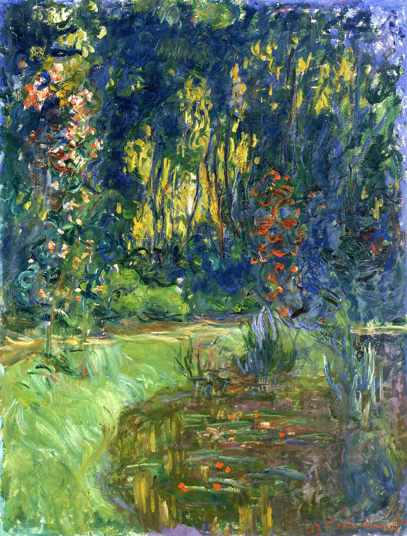 Cloude Monet Oil Paintings Water Lily Pond at Giverny 1919