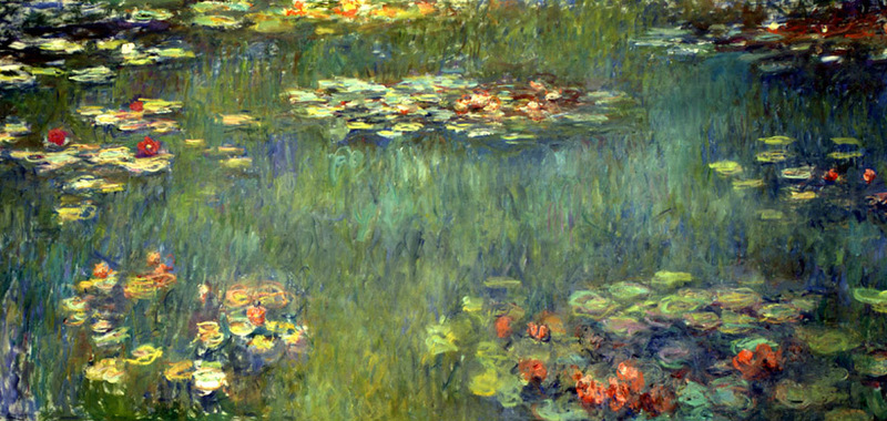Cloude Monet Oil Paintings Waterlilies Pond 1920-1926