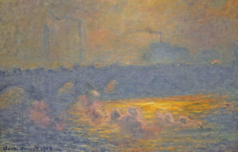 Cloude Monet Oil Paintings Waterloo Bridge 1903
