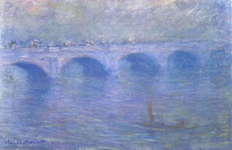 Cloude Monet Oil Paintings Waterloo Bridge in the Fog 1901