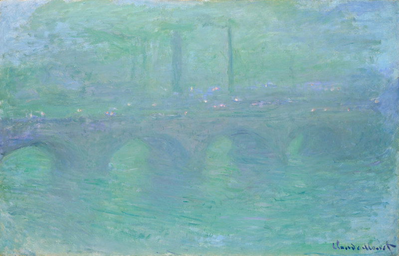 Cloude Monet Oil Paintings Waterloo Bridge, Dawn 1904