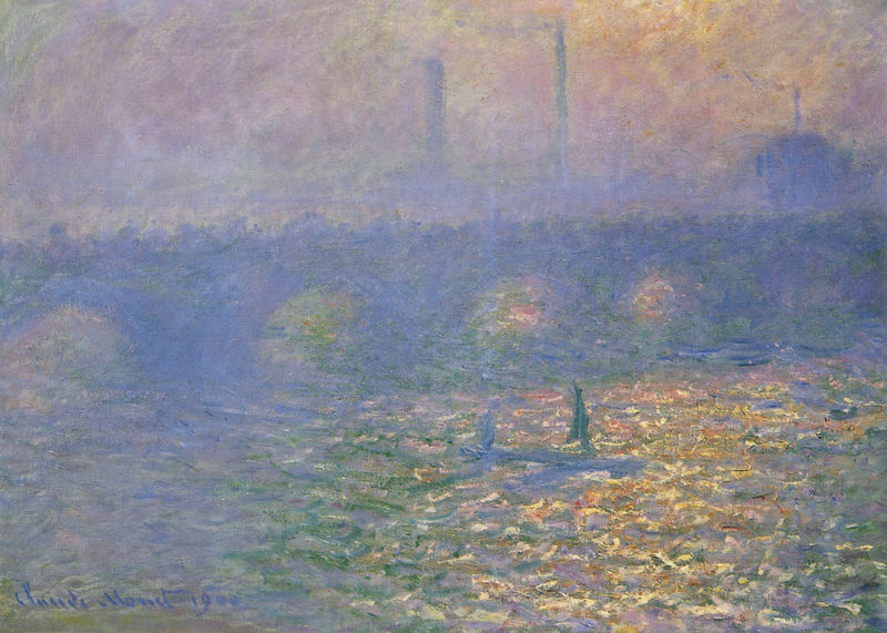 Cloude Monet Oil Paintings Waterloo Bridge, London 1900