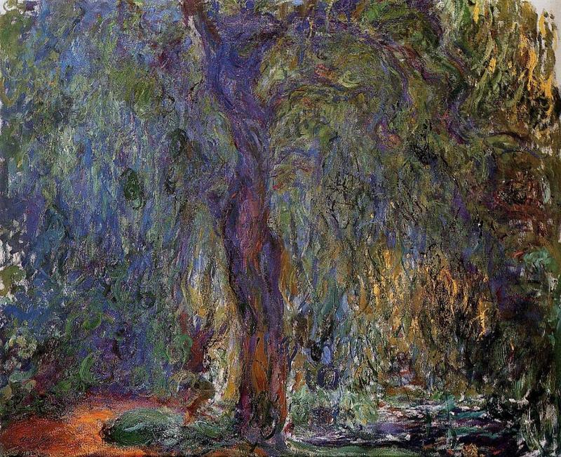 Cloude Monet Paintings Weeping Willow 3 1919