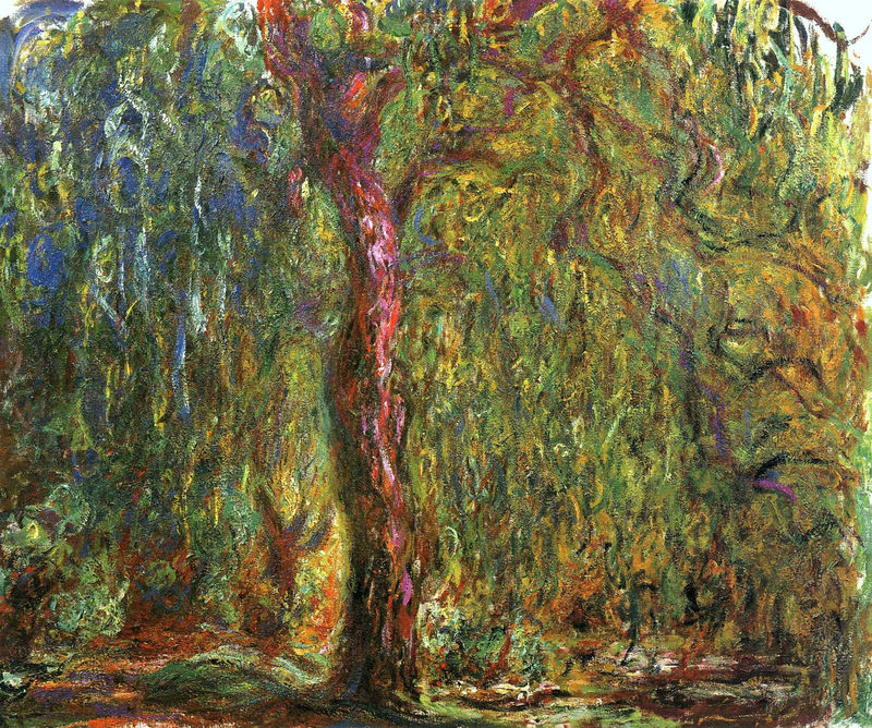 Cloude Monet Paintings Weeping Willow 4 1919