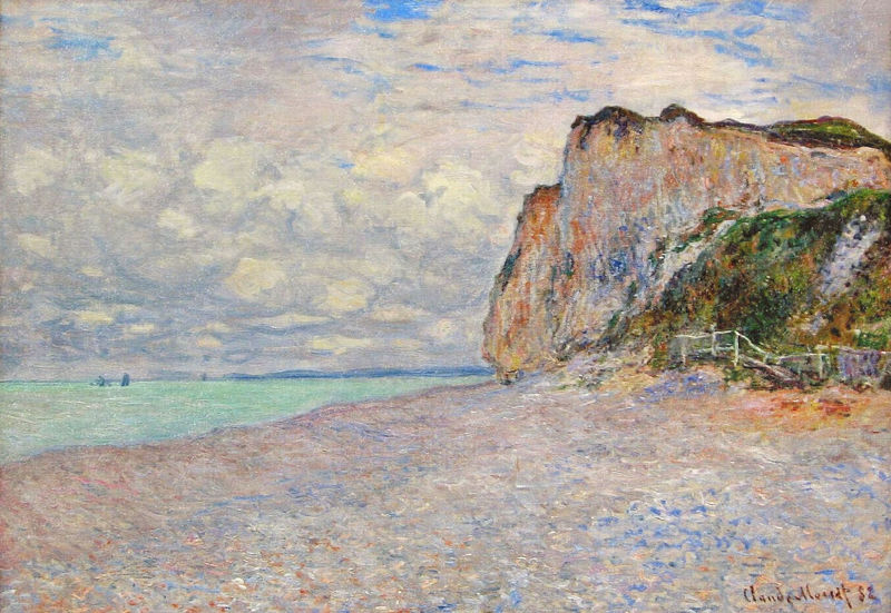 Cloude Monet Oil Paintings Cliffs near Dieppe 1882