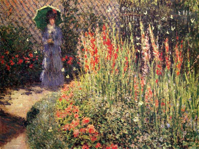 Cloude Monet Oil Paintings Gladioli 1876