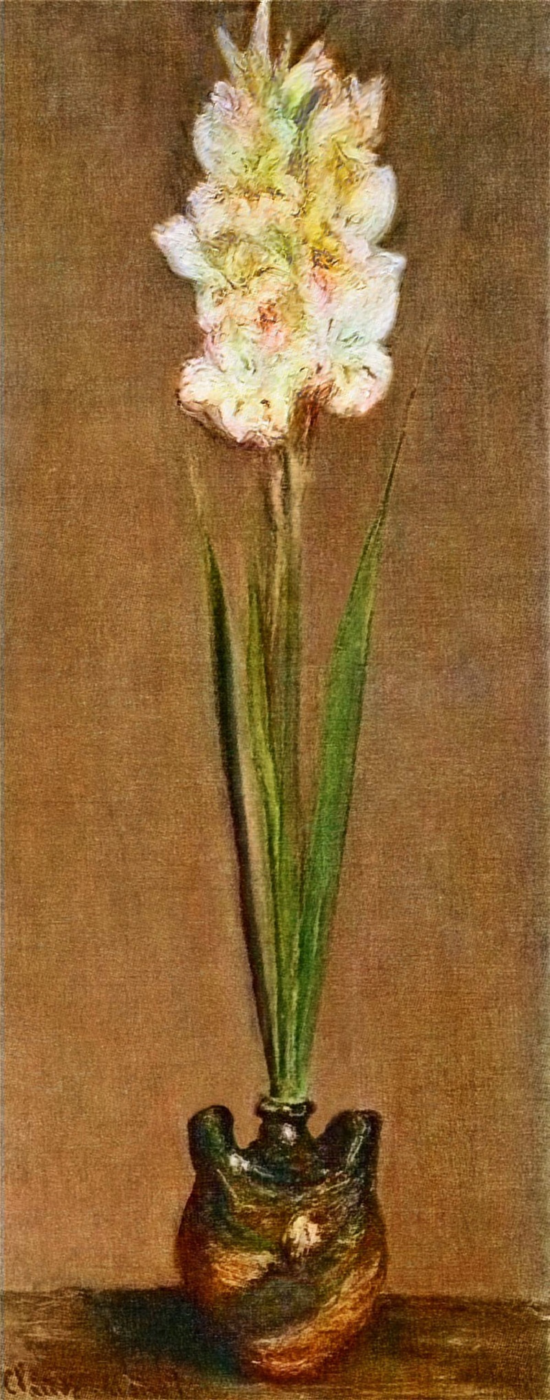 Cloude Monet Classical Oil Paintings Gladiolus 1881